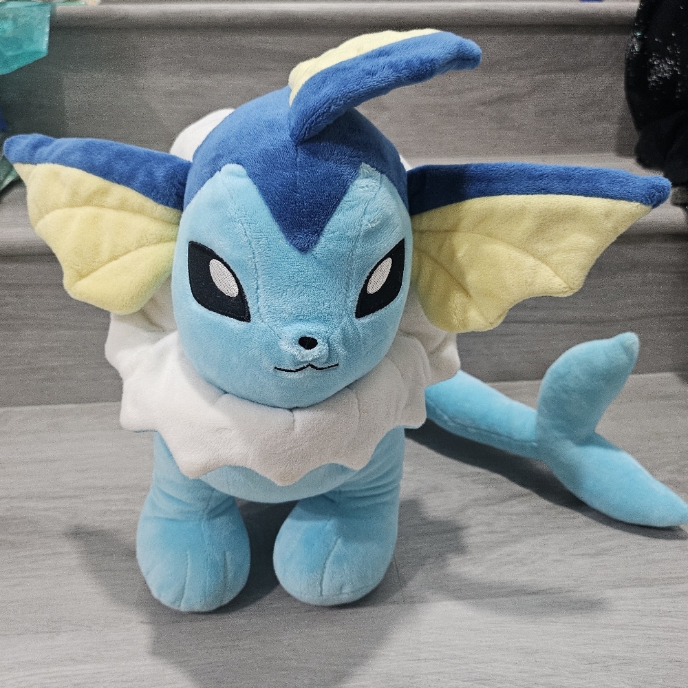 Build A Bear Pokemon Vaporeon Plush